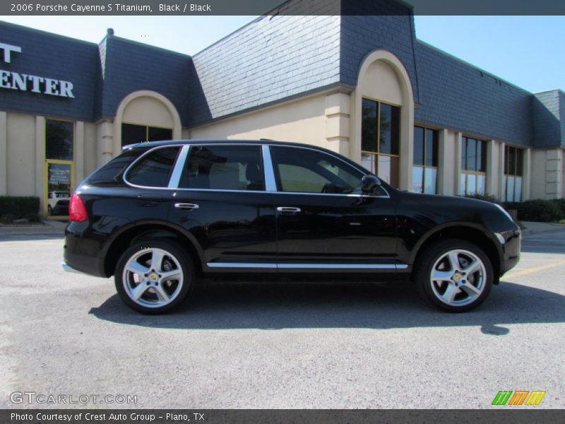 Black / Black 2006 Porsche Cayenne S Titanium