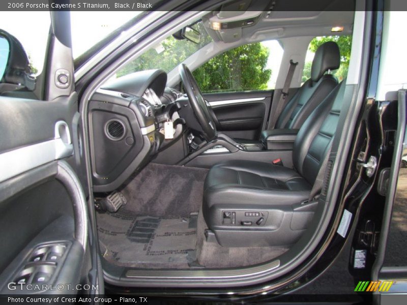  2006 Cayenne S Titanium Black Interior
