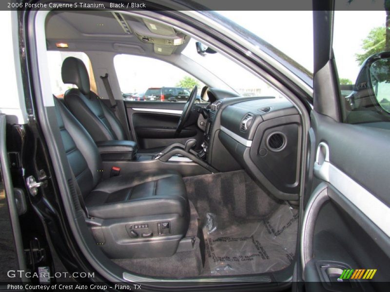  2006 Cayenne S Titanium Black Interior