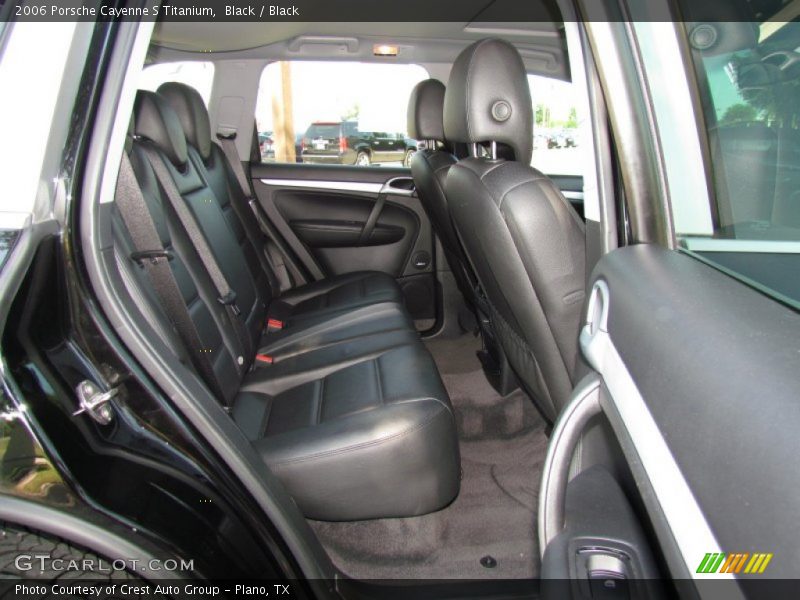 Black / Black 2006 Porsche Cayenne S Titanium