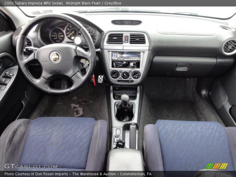 Dashboard of 2003 Impreza WRX Sedan