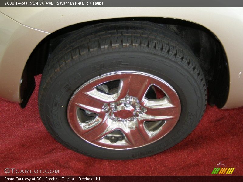 Savannah Metallic / Taupe 2008 Toyota RAV4 V6 4WD