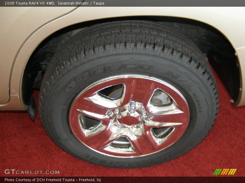 Savannah Metallic / Taupe 2008 Toyota RAV4 V6 4WD