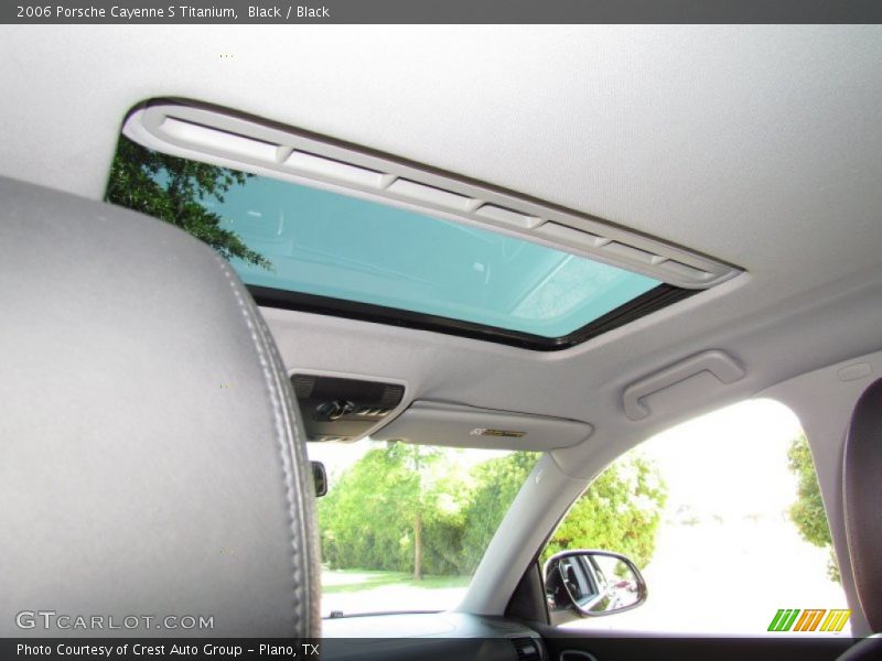 Sunroof of 2006 Cayenne S Titanium