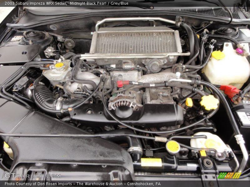  2003 Impreza WRX Sedan Engine - 2.0 Liter Turbocharged Liter DOHC 16-Valve Flat 4 Cylinder