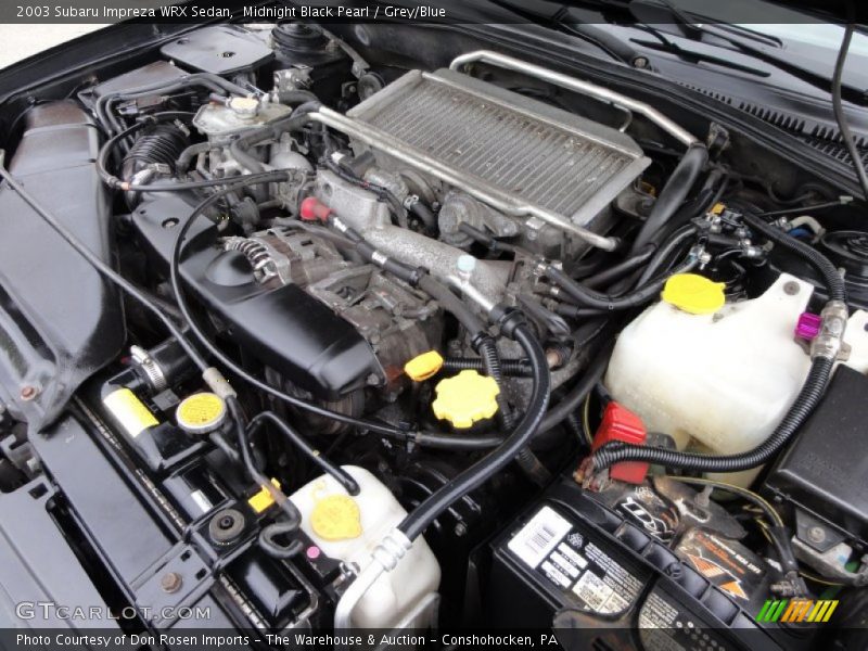  2003 Impreza WRX Sedan Engine - 2.0 Liter Turbocharged Liter DOHC 16-Valve Flat 4 Cylinder