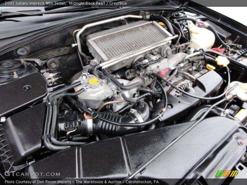  2003 Impreza WRX Sedan Engine - 2.0 Liter Turbocharged Liter DOHC 16-Valve Flat 4 Cylinder