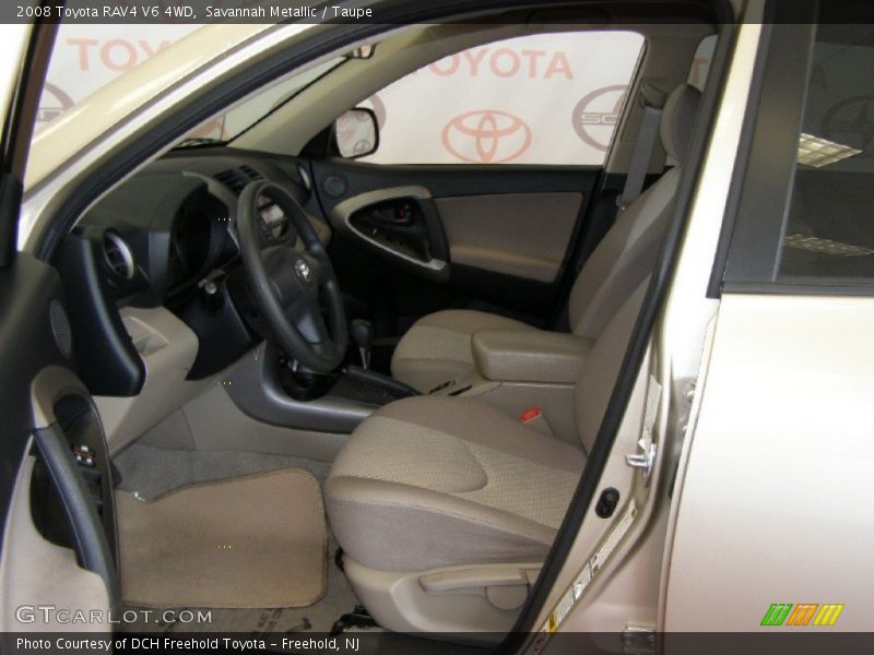 Savannah Metallic / Taupe 2008 Toyota RAV4 V6 4WD