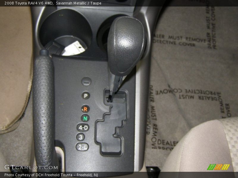 Savannah Metallic / Taupe 2008 Toyota RAV4 V6 4WD