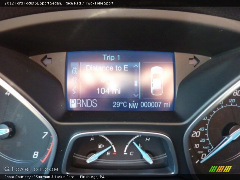 Race Red / Two-Tone Sport 2012 Ford Focus SE Sport Sedan