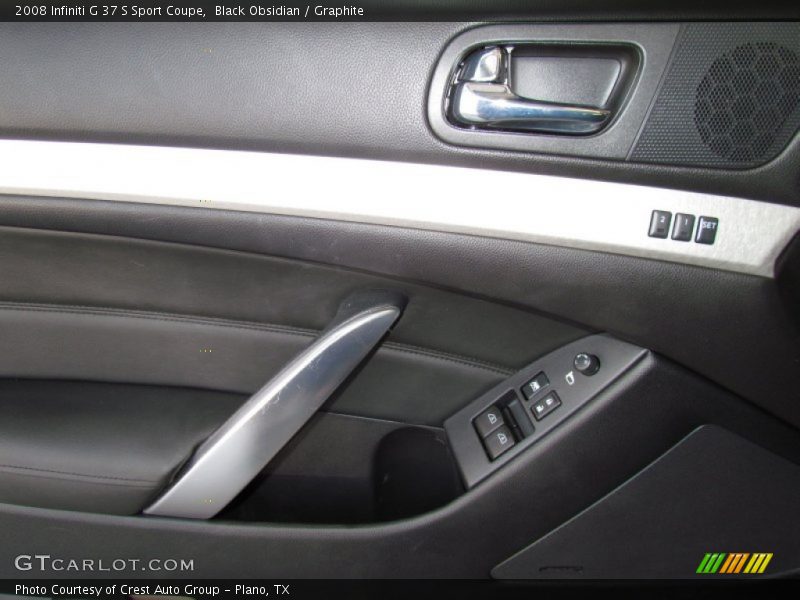 Black Obsidian / Graphite 2008 Infiniti G 37 S Sport Coupe