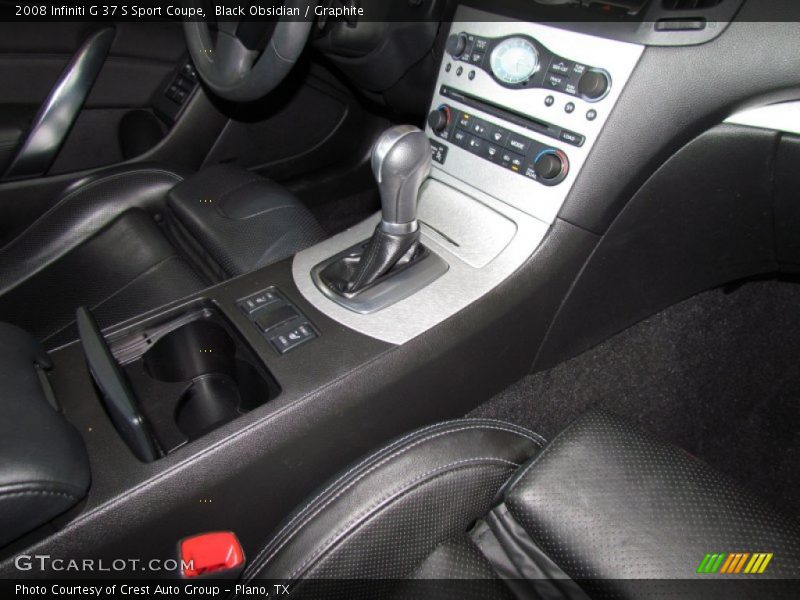 Black Obsidian / Graphite 2008 Infiniti G 37 S Sport Coupe