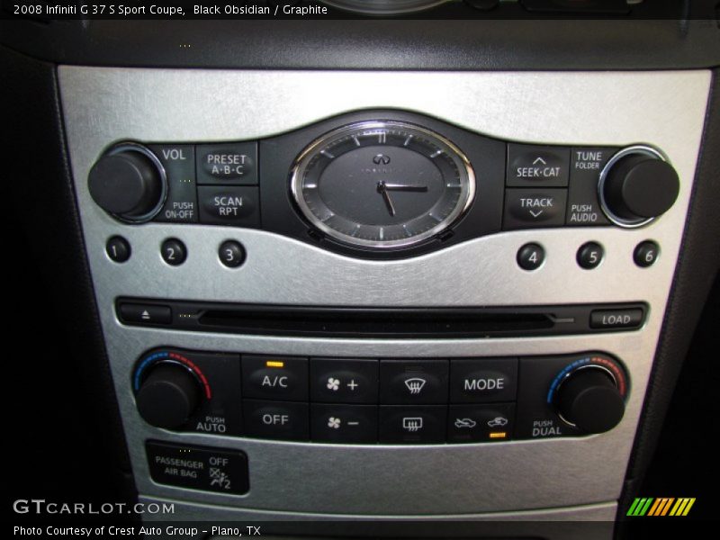 Black Obsidian / Graphite 2008 Infiniti G 37 S Sport Coupe