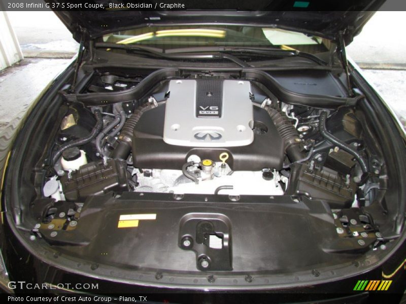 Black Obsidian / Graphite 2008 Infiniti G 37 S Sport Coupe