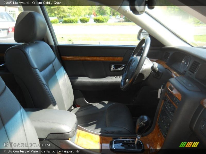 Cream Gold / Gray 2005 Kia Amanti