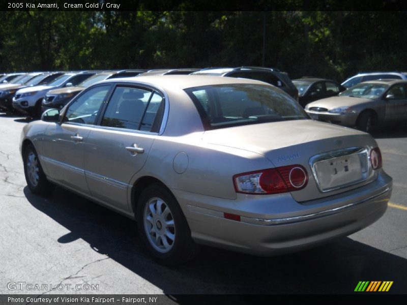 Cream Gold / Gray 2005 Kia Amanti