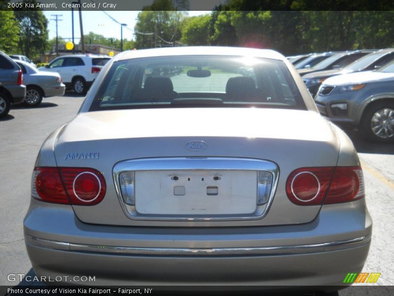 Cream Gold / Gray 2005 Kia Amanti