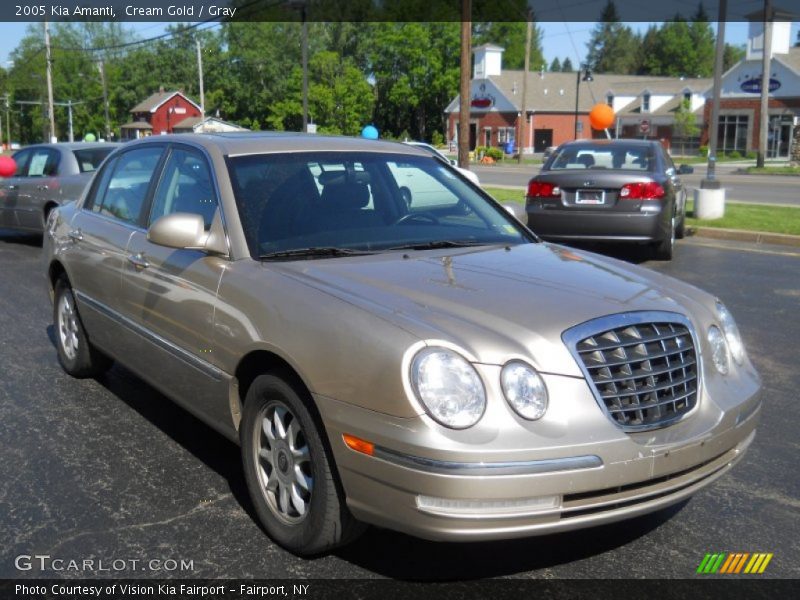 Cream Gold / Gray 2005 Kia Amanti