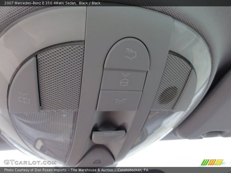 Black / Black 2007 Mercedes-Benz E 350 4Matic Sedan