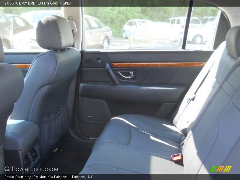 Cream Gold / Gray 2005 Kia Amanti
