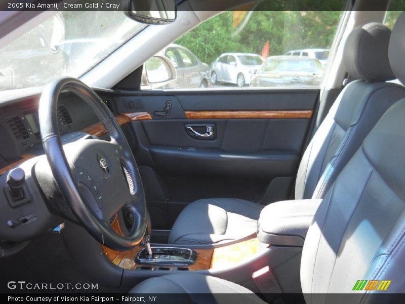 Cream Gold / Gray 2005 Kia Amanti