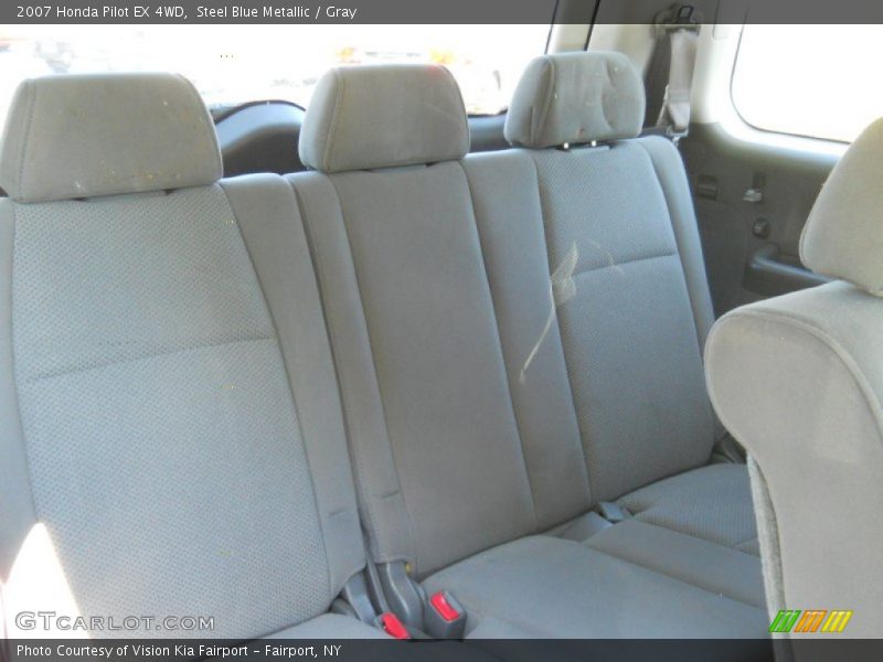 Steel Blue Metallic / Gray 2007 Honda Pilot EX 4WD