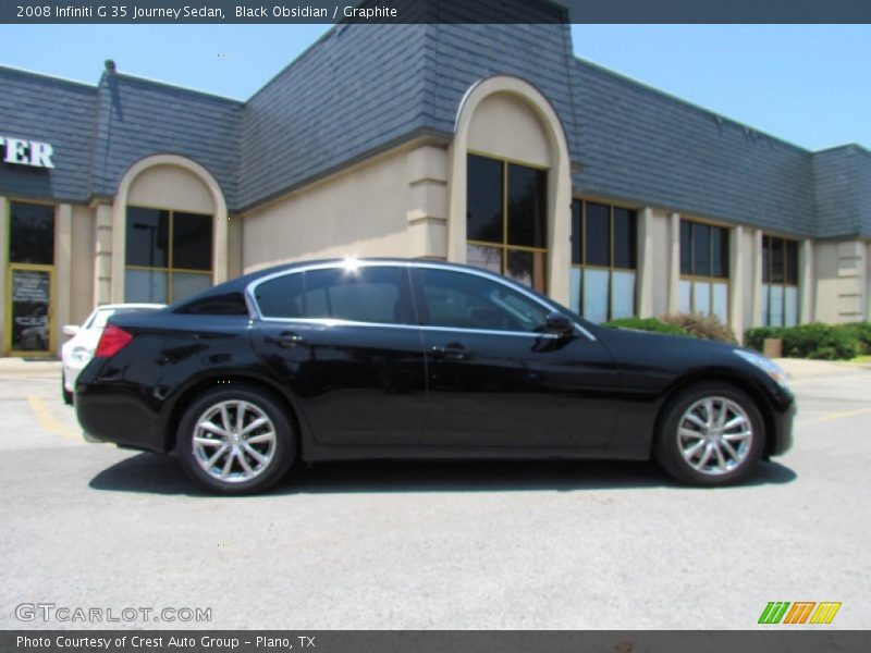 Black Obsidian / Graphite 2008 Infiniti G 35 Journey Sedan