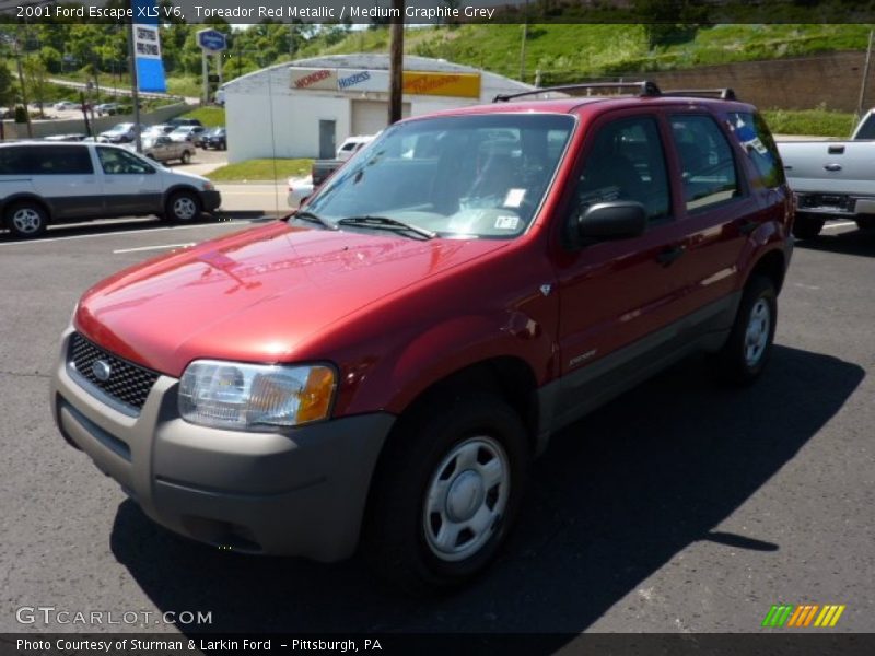 Toreador Red Metallic / Medium Graphite Grey 2001 Ford Escape XLS V6