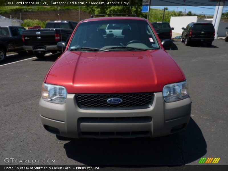 Toreador Red Metallic / Medium Graphite Grey 2001 Ford Escape XLS V6