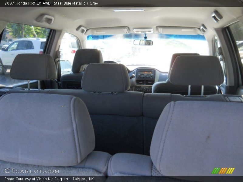 Steel Blue Metallic / Gray 2007 Honda Pilot EX 4WD