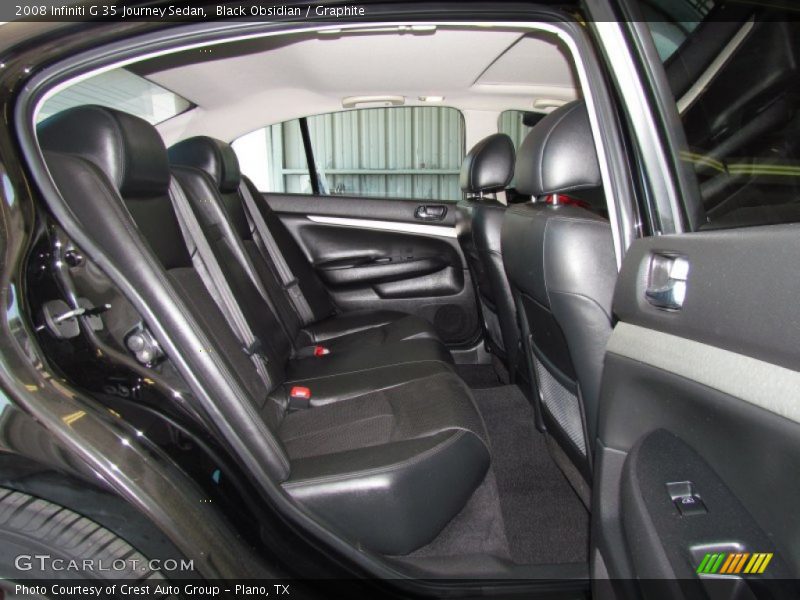 Black Obsidian / Graphite 2008 Infiniti G 35 Journey Sedan