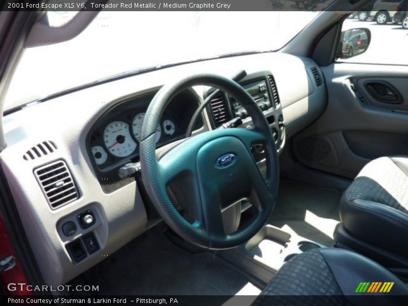 Toreador Red Metallic / Medium Graphite Grey 2001 Ford Escape XLS V6