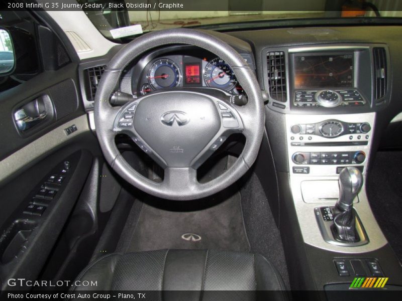 Black Obsidian / Graphite 2008 Infiniti G 35 Journey Sedan