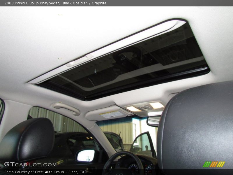 Black Obsidian / Graphite 2008 Infiniti G 35 Journey Sedan
