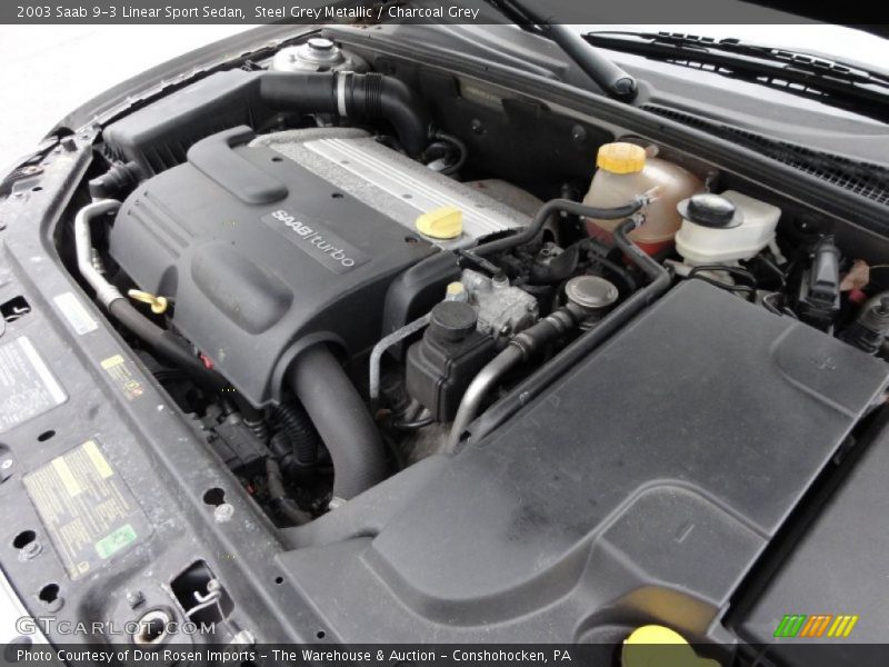  2003 9-3 Linear Sport Sedan Engine - 2.0 Liter Turbocharged DOHC 16-Valve 4 Cylinder