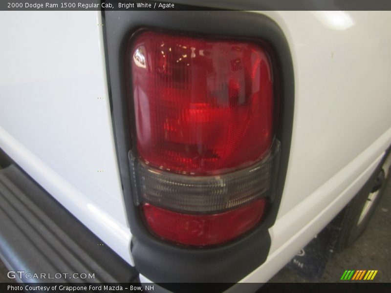 Bright White / Agate 2000 Dodge Ram 1500 Regular Cab