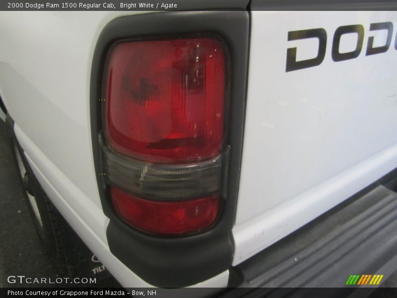 Bright White / Agate 2000 Dodge Ram 1500 Regular Cab