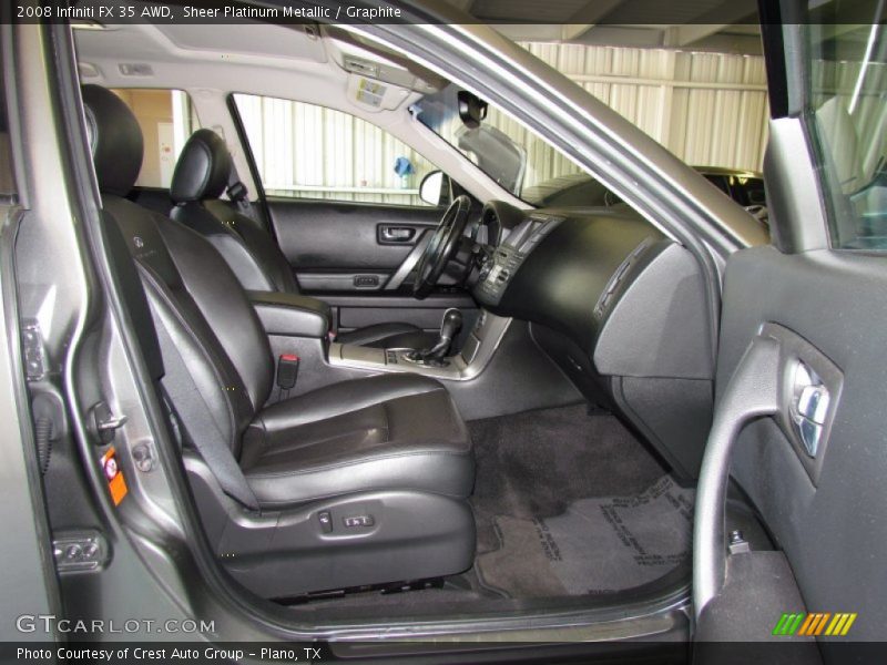 Sheer Platinum Metallic / Graphite 2008 Infiniti FX 35 AWD
