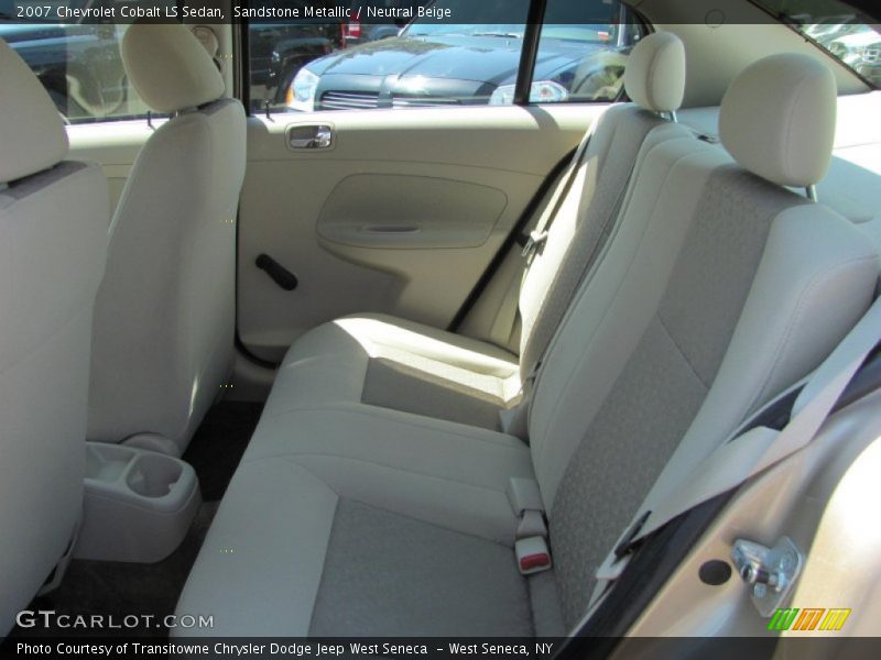 Sandstone Metallic / Neutral Beige 2007 Chevrolet Cobalt LS Sedan