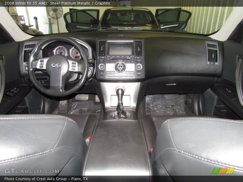 Sheer Platinum Metallic / Graphite 2008 Infiniti FX 35 AWD