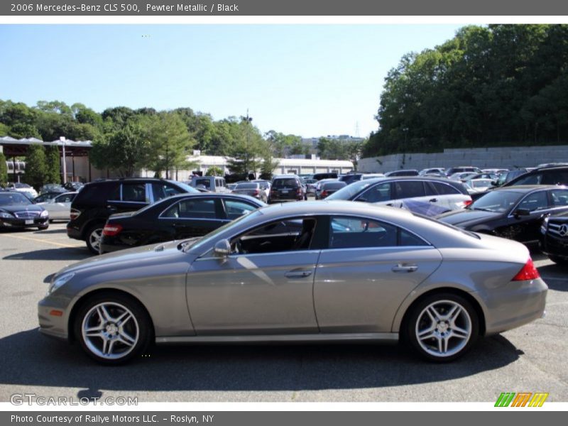 Pewter Metallic / Black 2006 Mercedes-Benz CLS 500