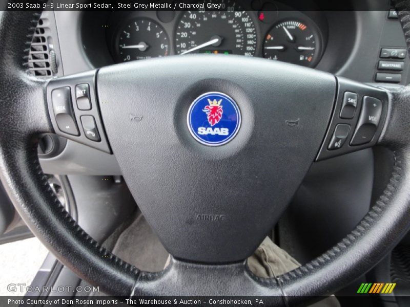  2003 9-3 Linear Sport Sedan Steering Wheel