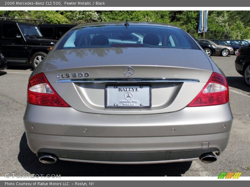 Pewter Metallic / Black 2006 Mercedes-Benz CLS 500