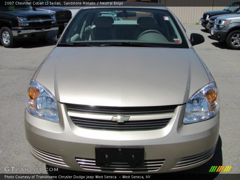 Sandstone Metallic / Neutral Beige 2007 Chevrolet Cobalt LS Sedan