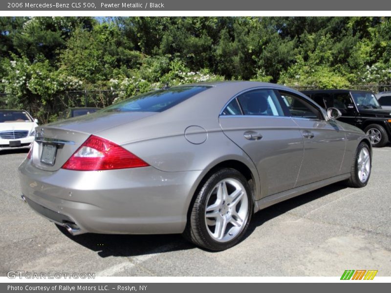Pewter Metallic / Black 2006 Mercedes-Benz CLS 500