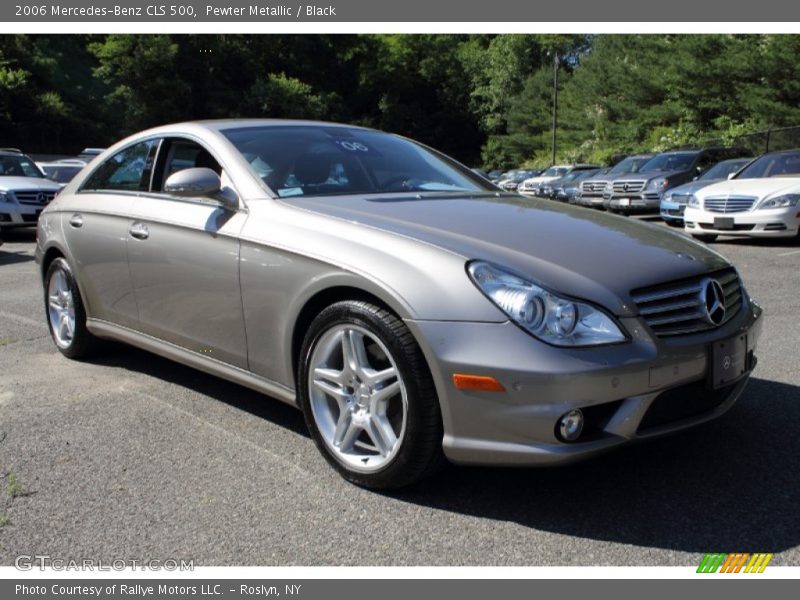 Pewter Metallic / Black 2006 Mercedes-Benz CLS 500