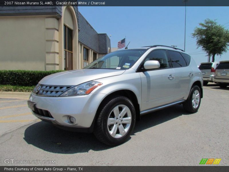 Glacier Pearl White / Charcoal 2007 Nissan Murano SL AWD