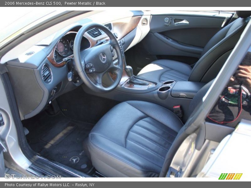 Pewter Metallic / Black 2006 Mercedes-Benz CLS 500