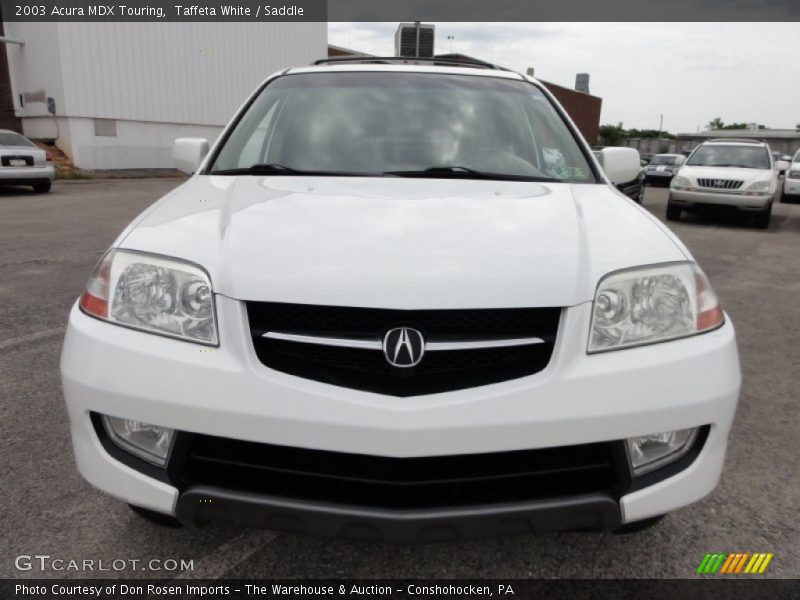 Taffeta White / Saddle 2003 Acura MDX Touring