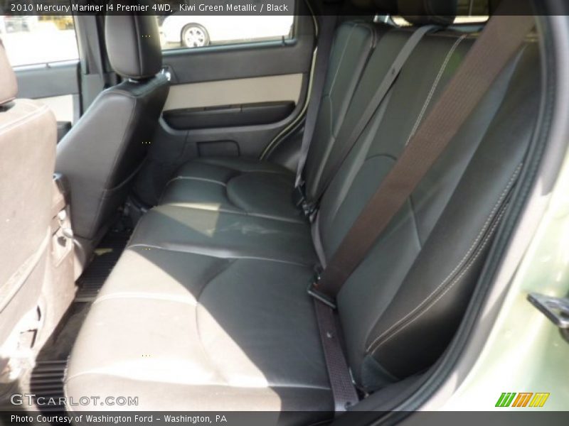 Kiwi Green Metallic / Black 2010 Mercury Mariner I4 Premier 4WD